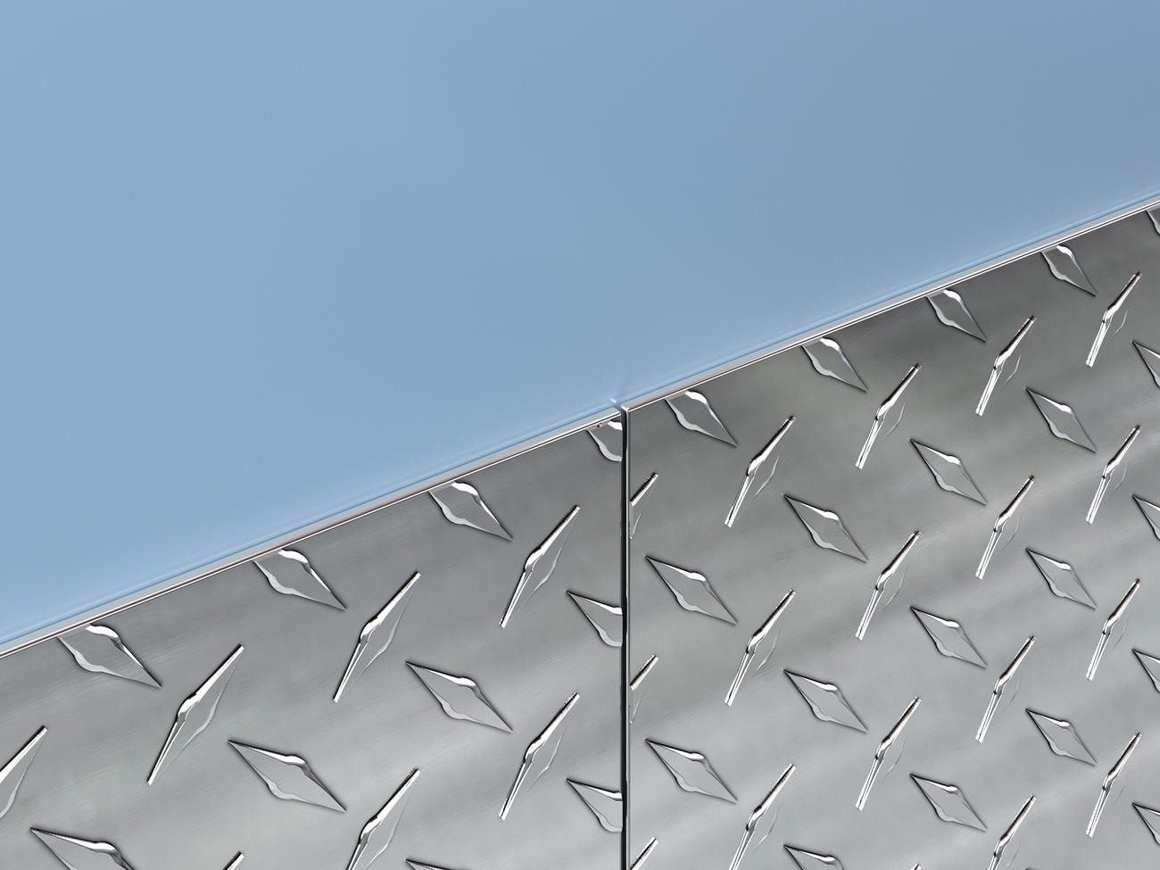 aluminum diamond plate wall coverings 