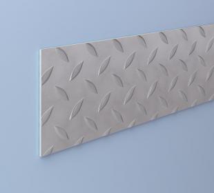 Stainless Steel Diamond Plate Rub Rail