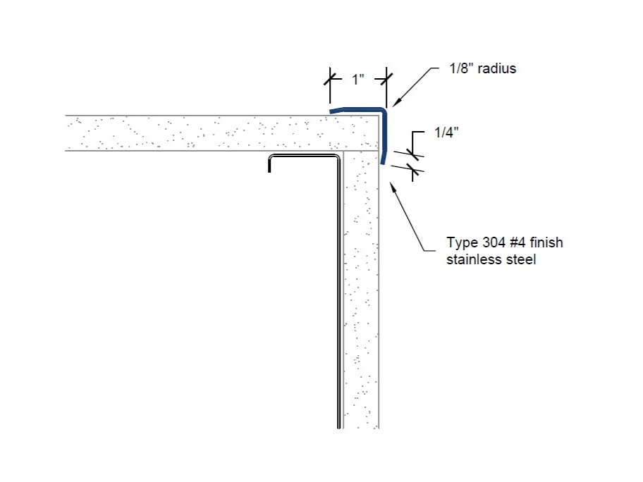 CG-52 | 1-inch wing; 90-deg; 1/8-inch radius-Specifications