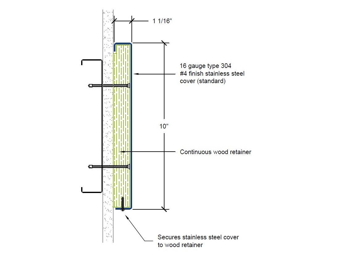 CRS-10SS | 10-inch profile-Specifications
