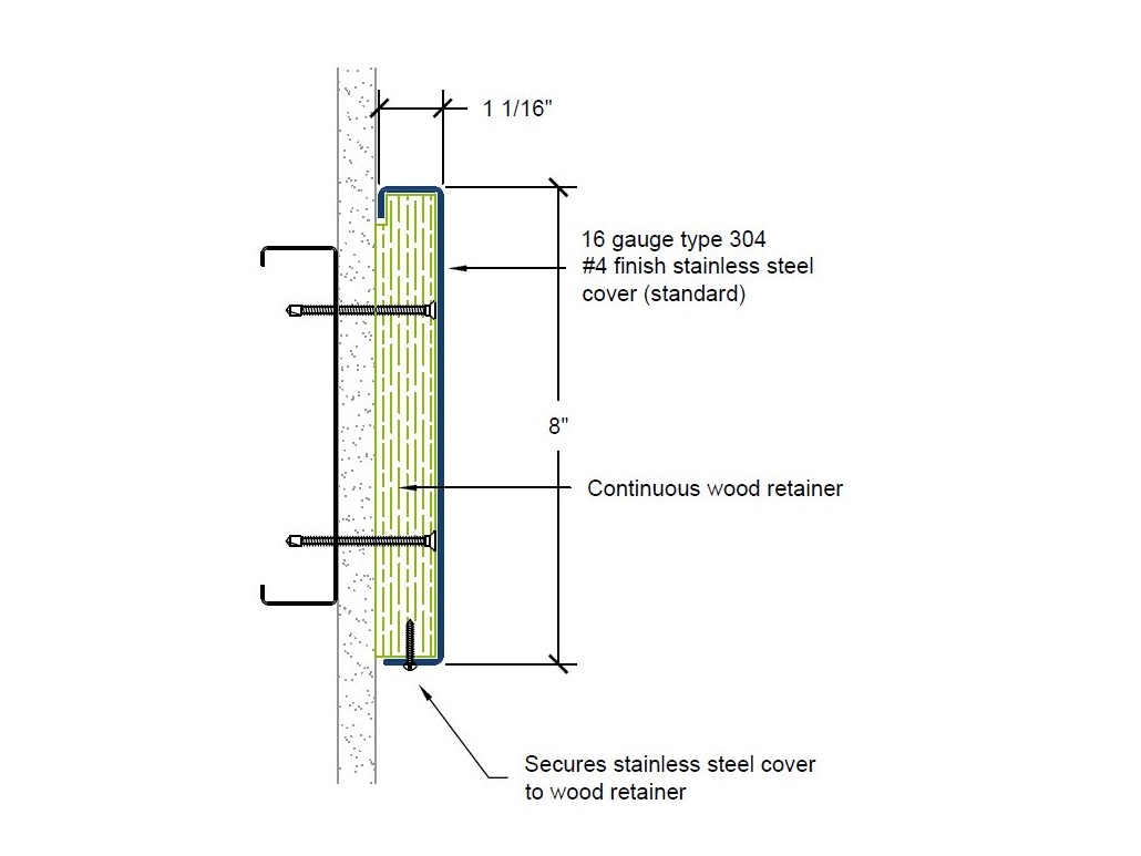 CRS-8SS | 8-inch profile-Specifications