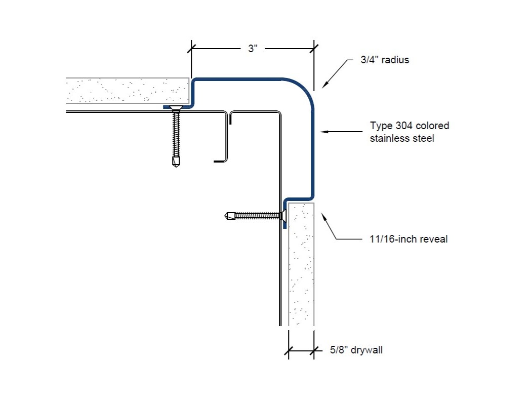 CGC-305 | 3-inch wing; 90-deg; 3/4-inch radius-Specifications