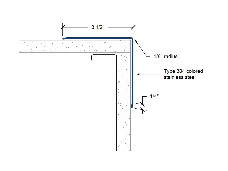 CGC-50 | 3 1/2-inch wing; 90-deg; 1/8-inch radius-Specifications