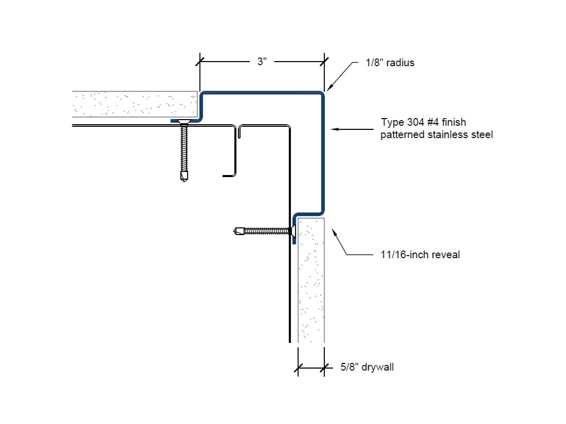 CGP-300 | 3-inch wing; 90-deg; 1/8-inch radius-Specifications