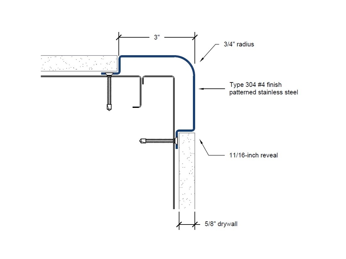 CGP-305 | 3-inch wing; 90-deg; 3/4-inch radius-Specifications