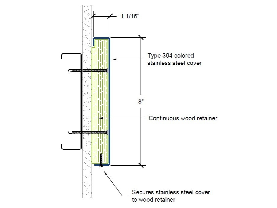 CRSC-8SS | 8-inch profile-Specifications