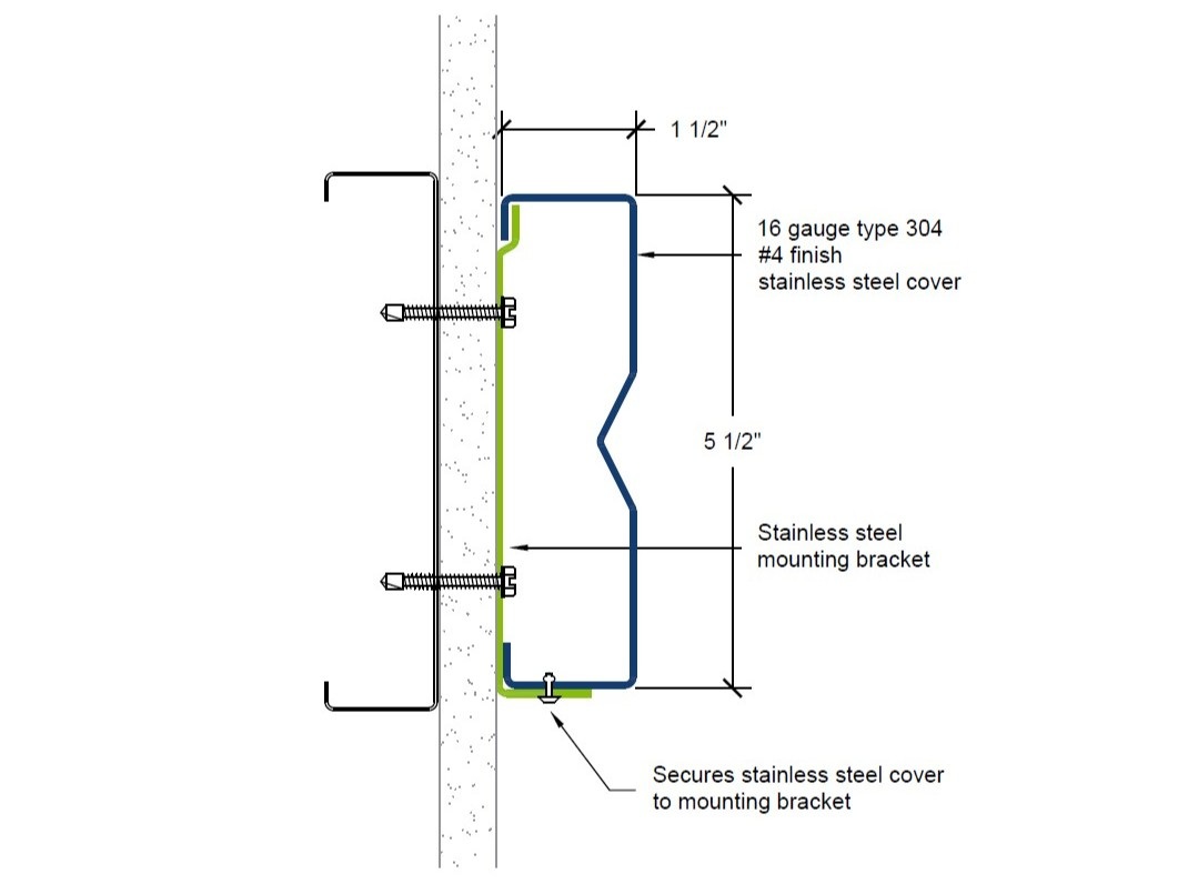 CRS-200W | 5 1/2-inch profile-Specifications