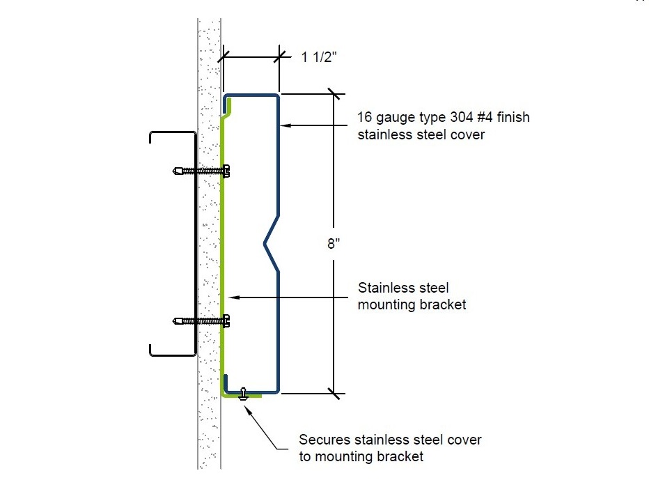 CRS-800W | 8-inch profile-Specifications