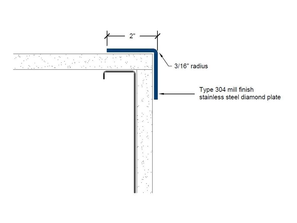 CGSD-51 | 2-inch wing; 90-deg; 3/16-inch radius-Specifications